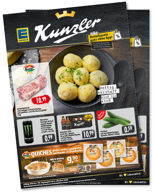 EDEKA_Kunzler. Wochenangebote KW39